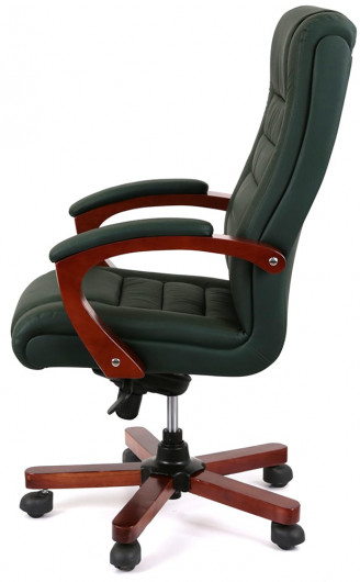 Кресло для руководителя Гаспар ЕХ МB, зелен. АКЛАС - фото 3