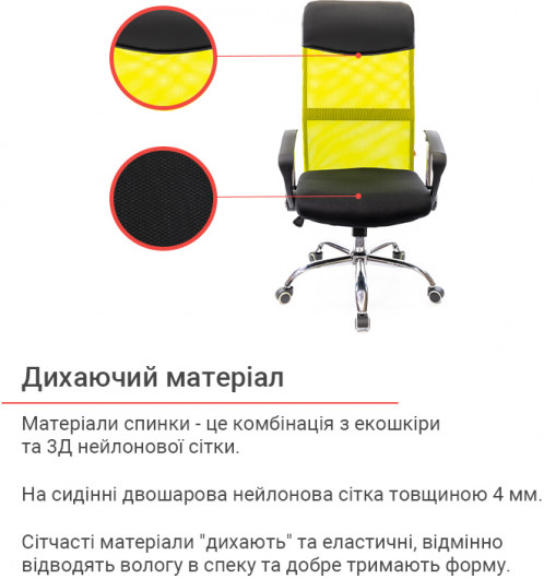 Кресло для персонала Гилмор СН TILT, зелен. АКЛАС - фото 15