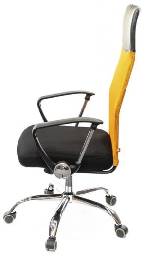 Кресло для персонала Гилмор СН TILT, оранж. АКЛАС - фото 3