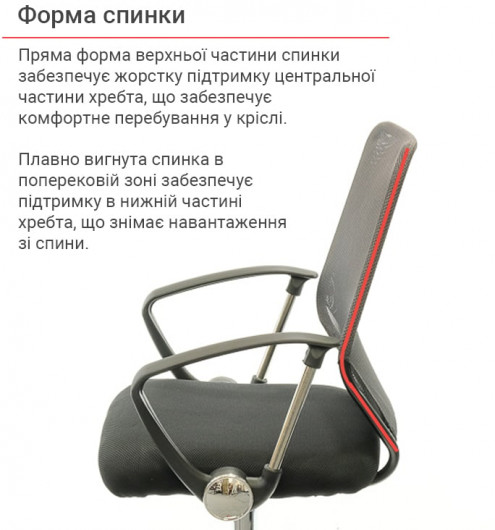 Крісло Тета CH PR, сірий АКЛАС - фото 20