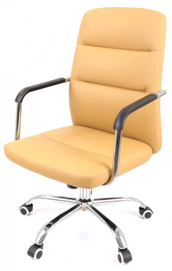 Крісло для персоналу Натан CH TILT, темно-бежев. АКЛАС - фото 1