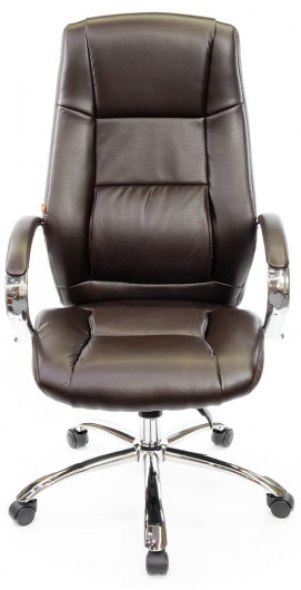 Крісло для керівника Оран CH ANF экокожа, коричн. АКЛАС - фото 1
