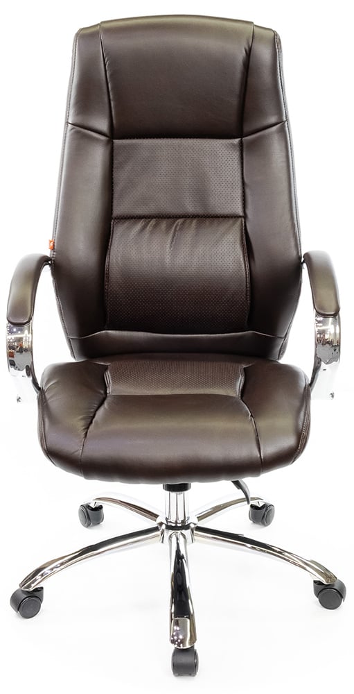 Крісло для керівника Оран CH ANF экокожа, коричн. АКЛАС - фото 1