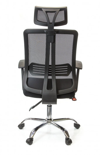 Кресло для персонала Сити CH ANF, черн. АКЛАС - фото 4