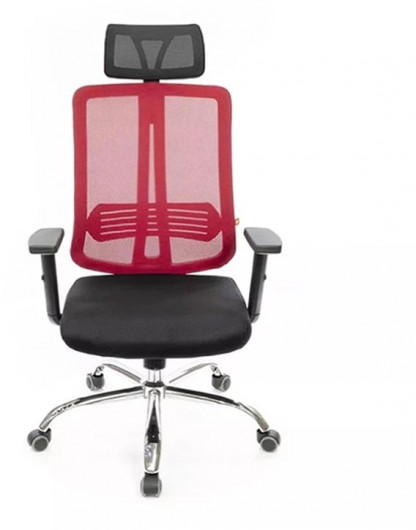 Кресло для персонала Сити CH ANF, красн. АКЛАС - фото 2