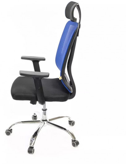 Кресло для персонала Сити CH ANF, син. АКЛАС - фото 3