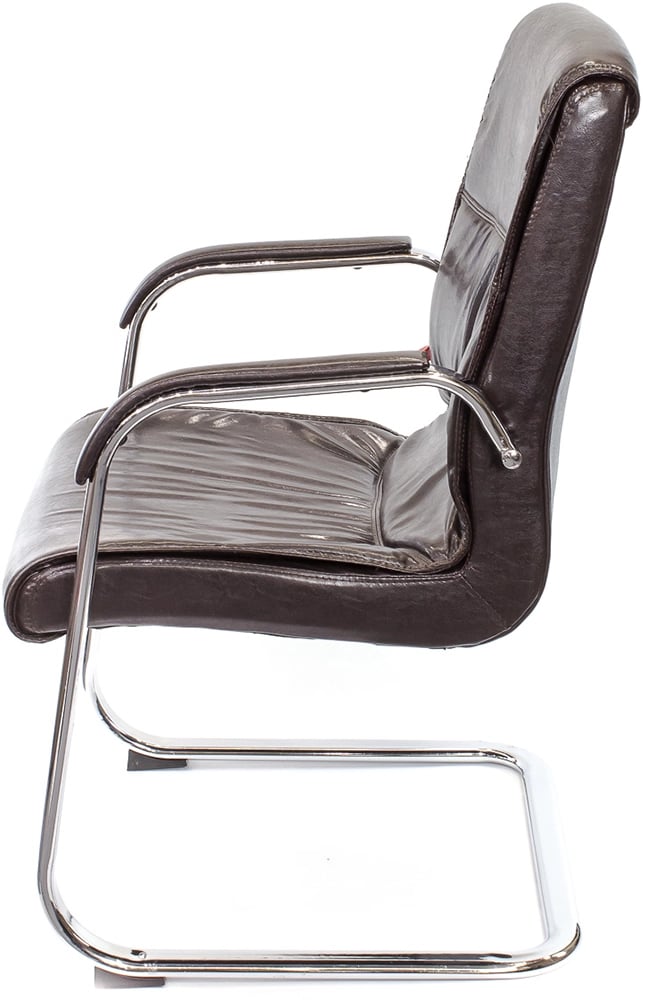 Кресло для персонала Спринг CH CF, коричн. АКЛАС - фото 1