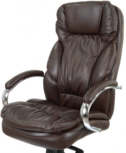 Крісло для керівника Тіроль CH MB, коричн. АКЛАС - фото 5
