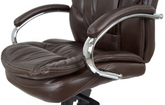 Крісло для керівника Тіроль CH MB, коричн. АКЛАС - фото 6