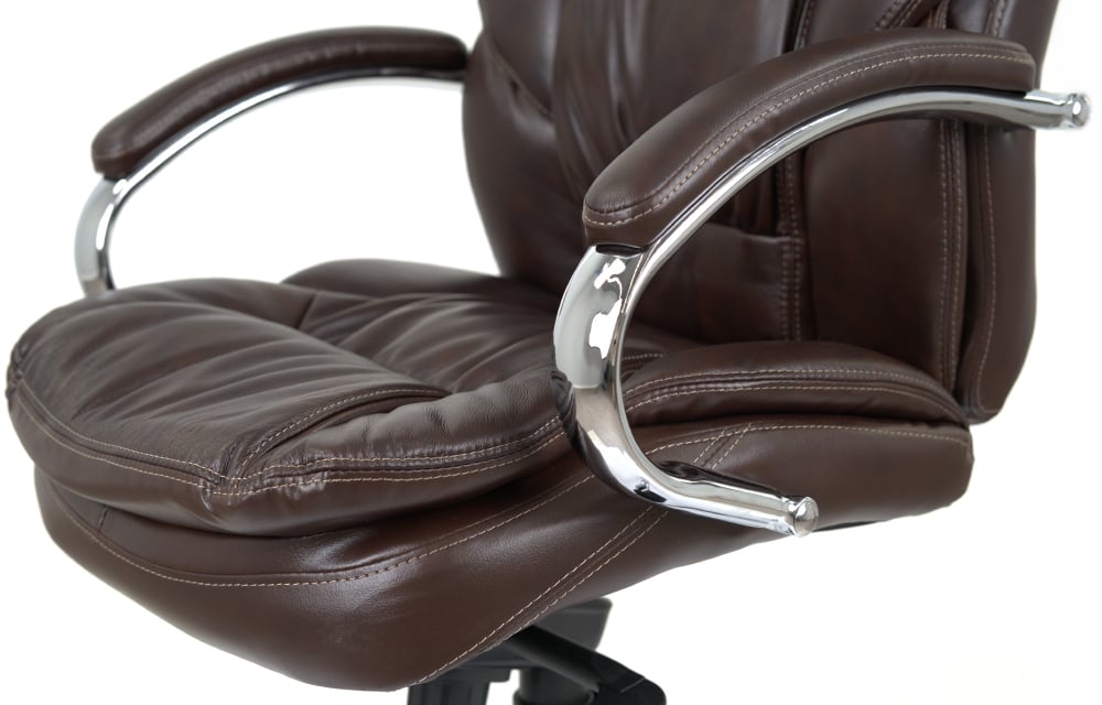 Крісло для керівника Тіроль CH MB, коричн. АКЛАС - фото 6