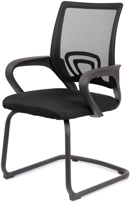 Кресло для персонала Тито BL CF, черн. АКЛАС - фото 1