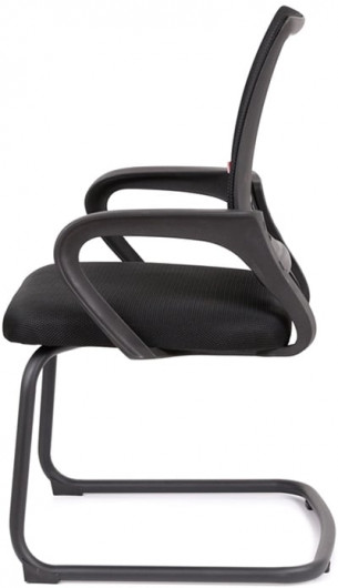 Кресло для персонала Тито BL CF, черн. АКЛАС - фото 2