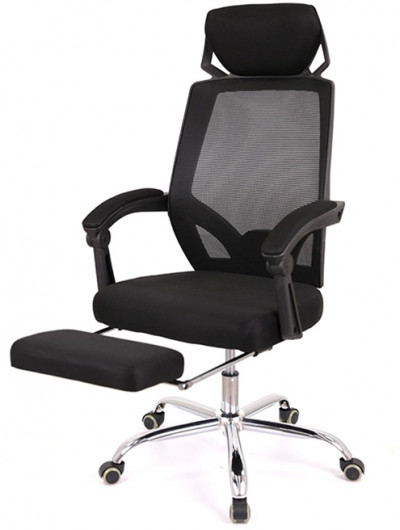 Кресло для персонала Катран CH RL(L), черн. АКЛАС - фото 4