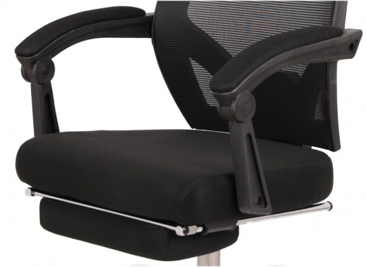 Кресло для персонала Катран CH RL(L), черн. АКЛАС - фото 7