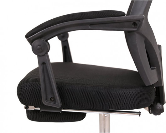 Кресло для персонала Катран CH RL(L), черн. АКЛАС - фото 10