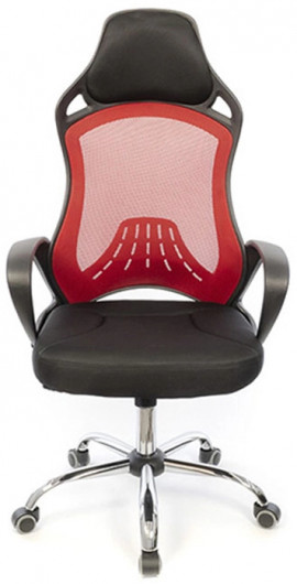 Кресло для персонала Дорос CH ANF, красн. АКЛАС - фото 2