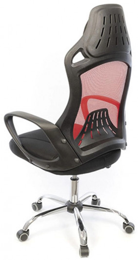 Кресло для персонала Дорос CH ANF, красн. АКЛАС - фото 3