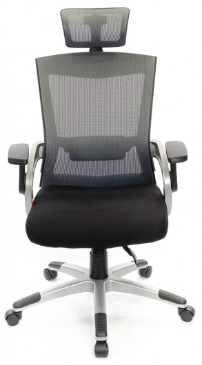 Кресло для персонала Прима PL HR ANF, серый АКЛАС - фото 2