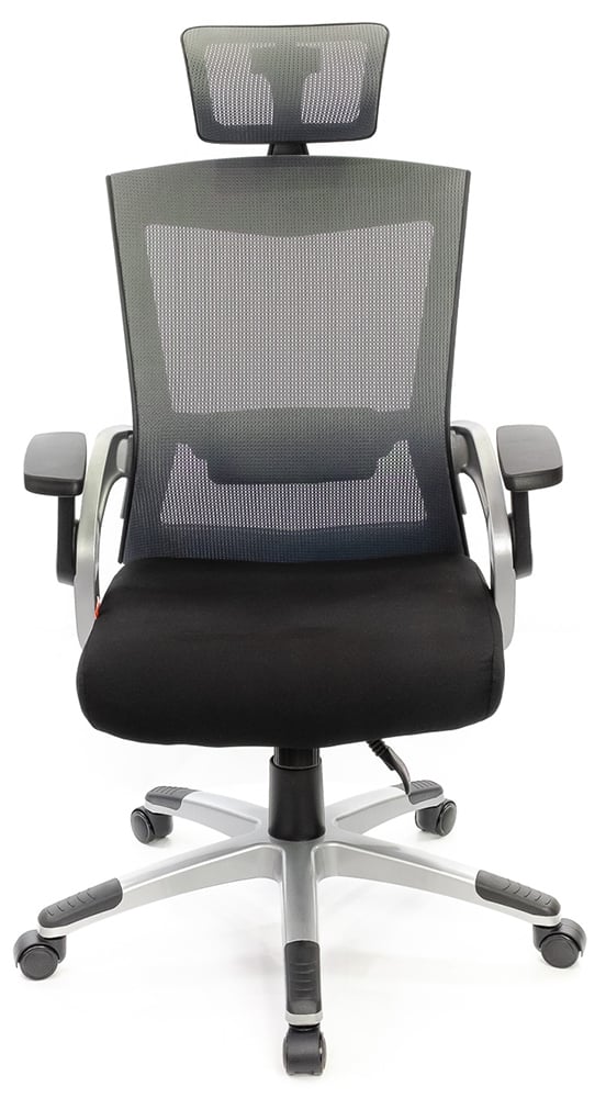 Кресло для персонала Прима PL HR ANF, серый АКЛАС - фото 2