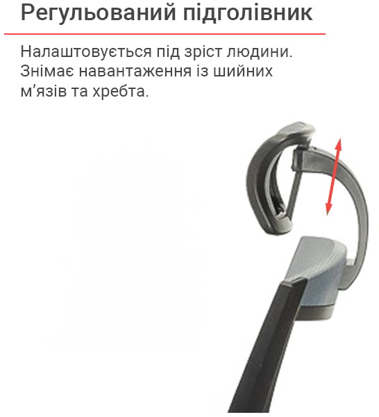 Кресло для персонала Прима PL HR ANF, серый АКЛАС - фото 13