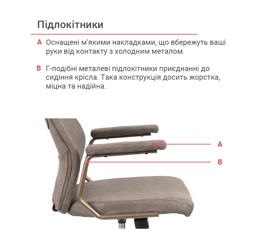 Кресло для персонала Ронин CH TILT, серый АКЛАС - фото 26