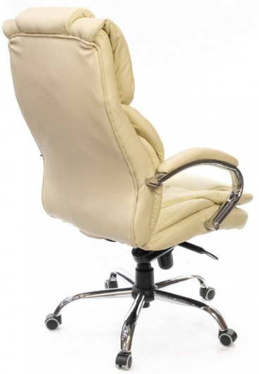 Кресло для руководителя Флорида CH MB, беж. АКЛАС - фото 4