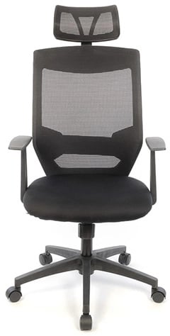 Кресло для персонала Таун Tilt, черн. АКЛАС - фото 2