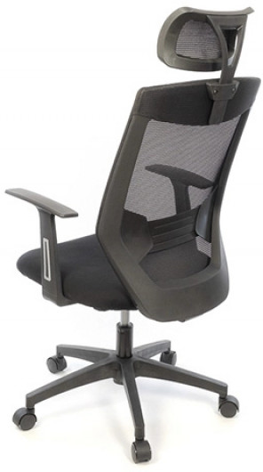 Кресло для персонала Таун Tilt, черн. АКЛАС - фото 4