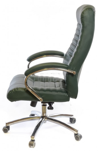 Кресло для руководителя Атлант CH ANF (XY-7147-1), зелен. АКЛАС - фото 3
