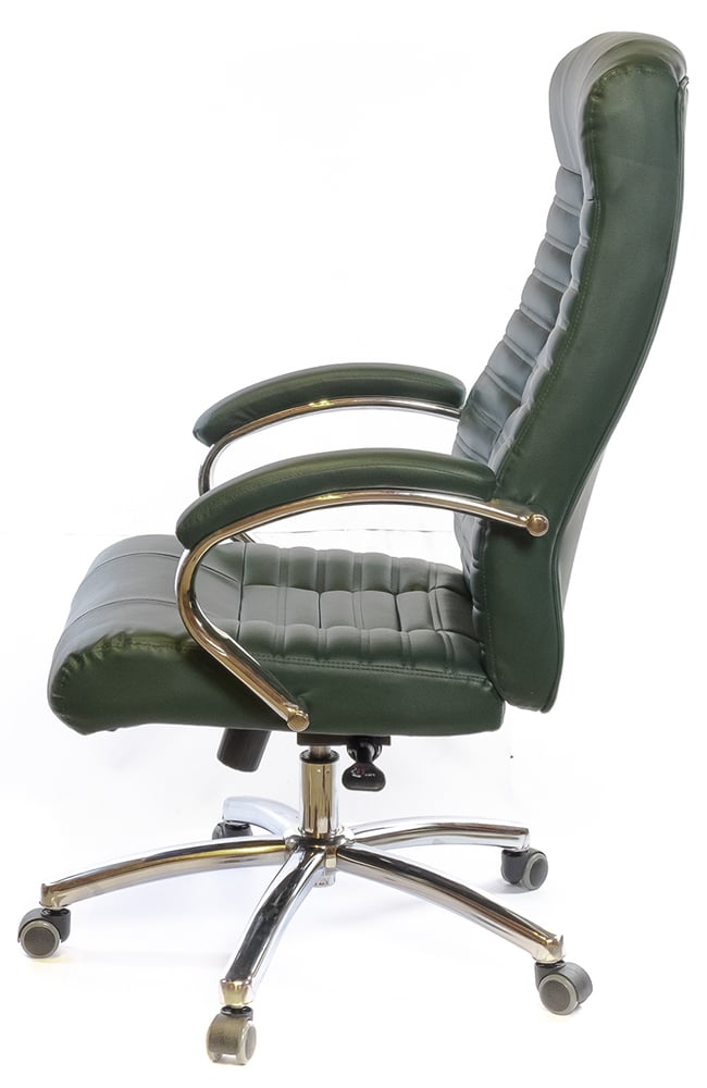 Кресло для руководителя Атлант CH ANF (XY-7147-1), зелен. АКЛАС - фото 3