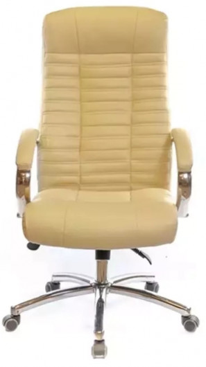Кресло для руководителя Атлант CH ANF (XY-7147-1), беж. АКЛАС - фото 2