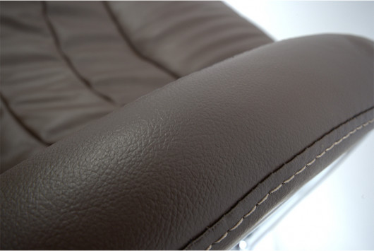 Кресло Валенсия Soft CH MB (Кожа LC-K) коричневый АКЛАС - фото 15
