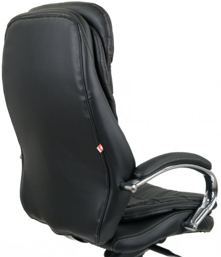 Кресло Валенсия Soft CH MB (Кожа LC-A) черный АКЛАС - фото 13