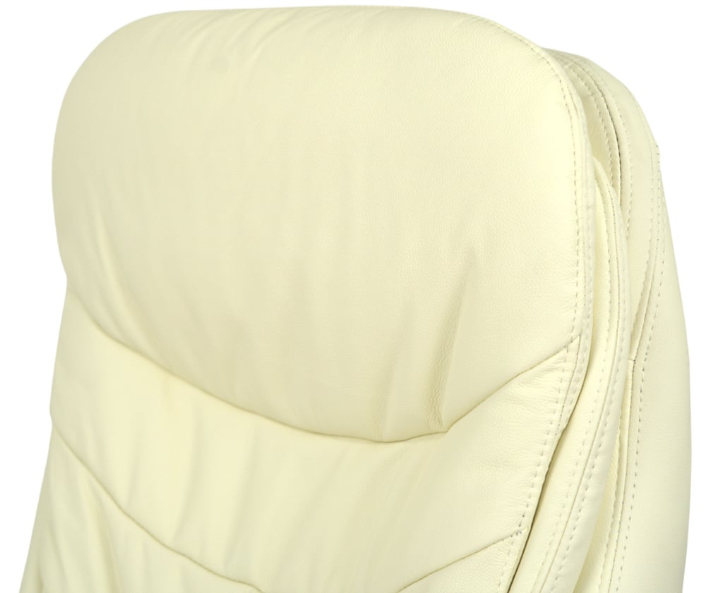 Крісло Валенсія Soft CH MB (Шкіра LC-F) беж. АКЛАС - фото 8