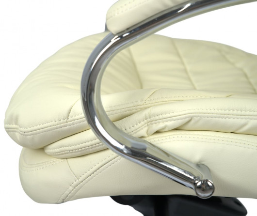 Крісло Валенсія Soft CH MB (Шкіра LC-F) беж. АКЛАС - фото 10