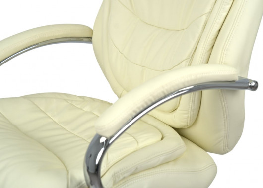 Крісло Валенсія Soft CH MB (Шкіра LC-F) беж. АКЛАС - фото 12