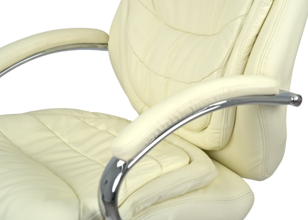 Крісло Валенсія Soft CH MB (Шкіра LC-F) беж. АКЛАС - фото 12