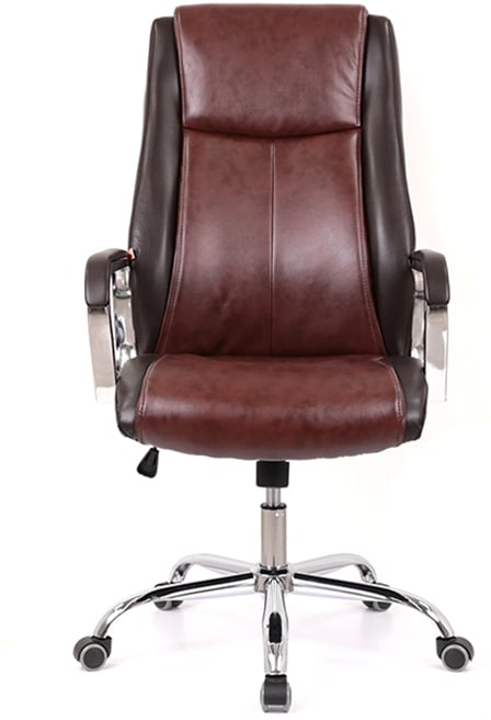 Кресло Альте TILT (PU Brown 208/207) коричневый АКЛАС - фото 5