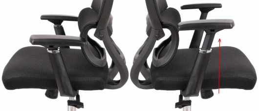 Крісло Аоста R-SR чорн. АКЛАС - фото 14