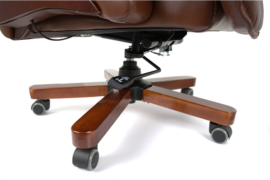 Кресло Галахад EX RL (Кожа LC-I) коричневый АКЛАС - фото 15