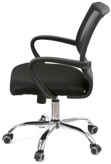 Кресло для персонала Ларк CH PR, черн. АКЛАС - фото 1