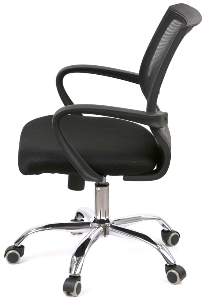 Кресло для персонала Ларк CH PR, черн. АКЛАС - фото 1