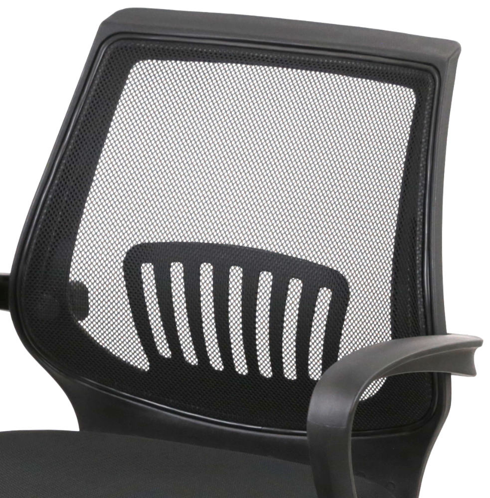 Кресло для персонала Ларк CH PR, черн. АКЛАС - фото 7