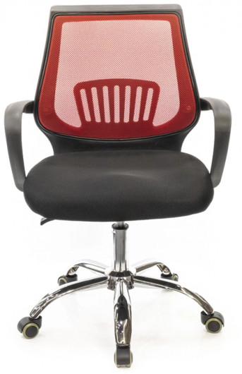 Кресло для персонала Ларк CH PR, красн. АКЛАС - фото 2