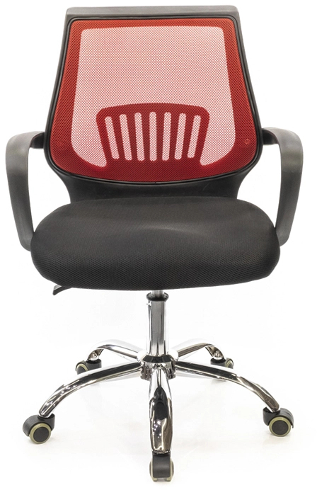Кресло для персонала Ларк CH PR, красн. АКЛАС - фото 2