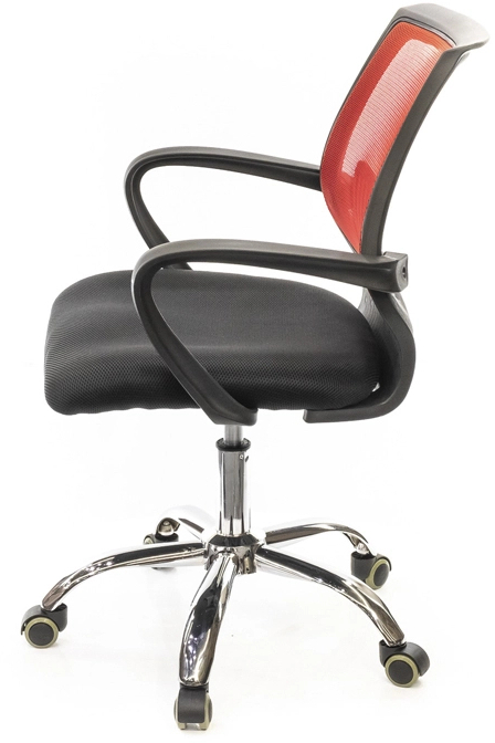 Кресло для персонала Ларк CH PR, красн. АКЛАС - фото 3