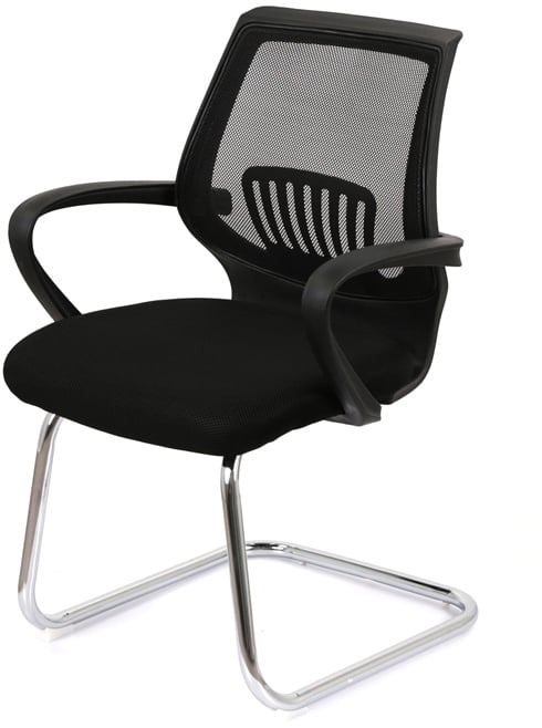 Кресло для персонала Ларк CH CF, черн. АКЛАС - фото 1