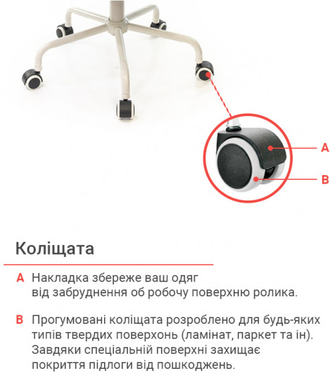 Кресло для персонала Арси WT TILT, салат. АКЛАС - фото 14