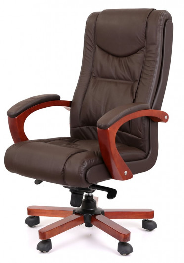 Кресло для руководителя Артур EX MB, коричн. АКЛАС - фото 1
