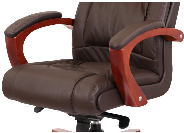 Кресло для руководителя Артур EX MB, коричн. АКЛАС - фото 16